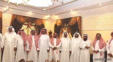 إستضافة الشيخ ناصر قبلان الشعيلي لعدد من الأعيان والوجهاء